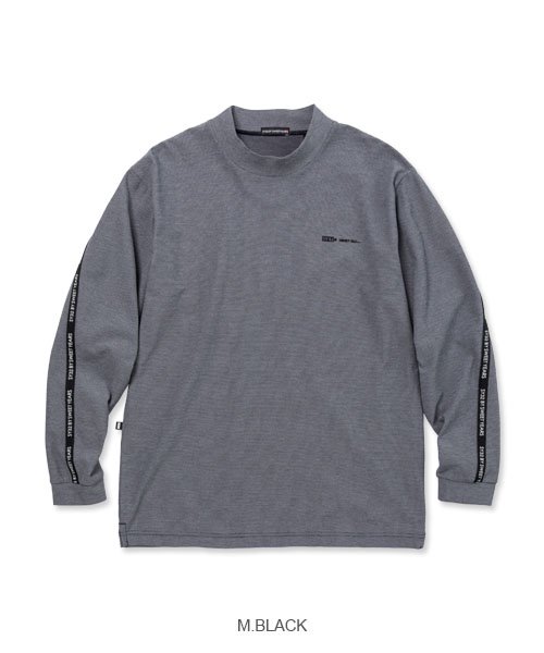 <img class='new_mark_img1' src='https://img.shop-pro.jp/img/new/icons20.gif' style='border:none;display:inline;margin:0px;padding:0px;width:auto;' />30%OFFSLEEVE LOGO MOCK NECK SHIRTSMEN'S