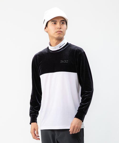 <img class='new_mark_img1' src='https://img.shop-pro.jp/img/new/icons1.gif' style='border:none;display:inline;margin:0px;padding:0px;width:auto;' />CARVICO VELOR HIGH NECK SHIRTS