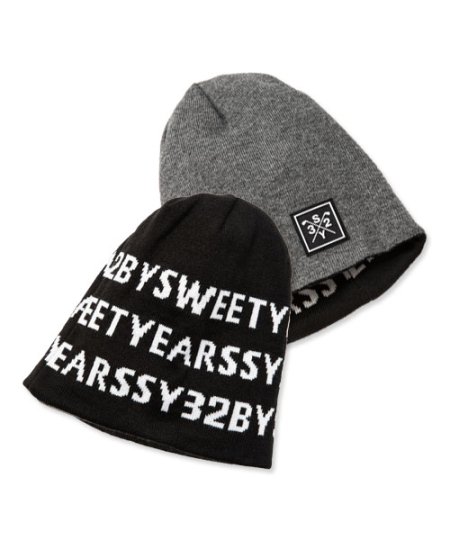 <img class='new_mark_img1' src='https://img.shop-pro.jp/img/new/icons20.gif' style='border:none;display:inline;margin:0px;padding:0px;width:auto;' />【30%OFF】REVERSIBLE LOGO KNIT CAP