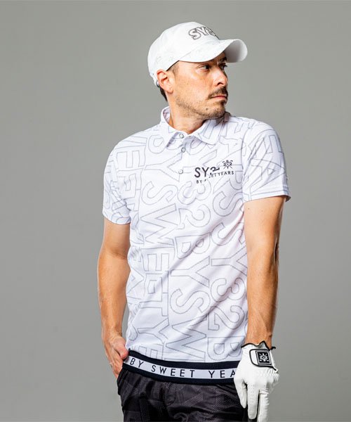 SYG MARIN LOGO POLO｜MEN'S - 【公式】SY32 by SWEET YEARS GOLF 