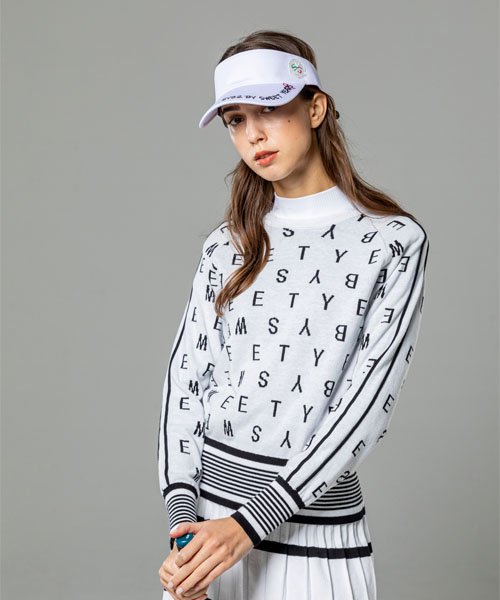 【30%OFF】 SYG LOGO KNITTING SPRING SHIRTS｜WOMEN'S<img class='new_mark_img2' src='https://img.shop-pro.jp/img/new/icons20.gif' style='border:none;display:inline;margin:0px;padding:0px;width:auto;' />
