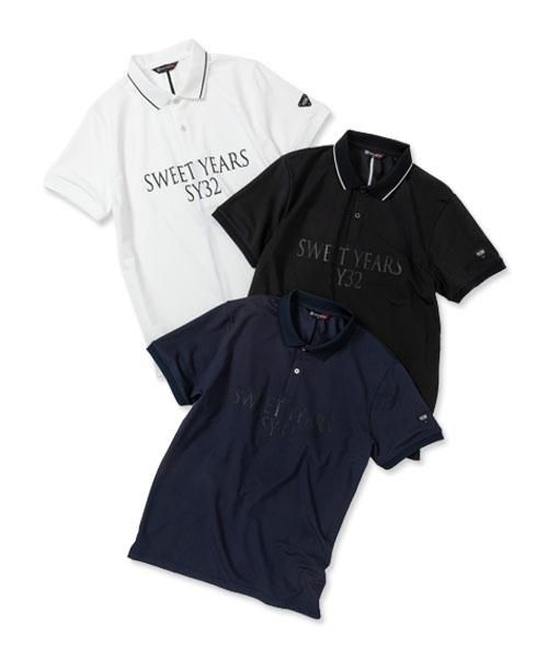 SWEET YEARS TECHNO FINE MESH POLO サイズL 白 30%OFF】TECHNO FINE MESH POLO｜MEN'S - 【公式】SY32 by SWEET
