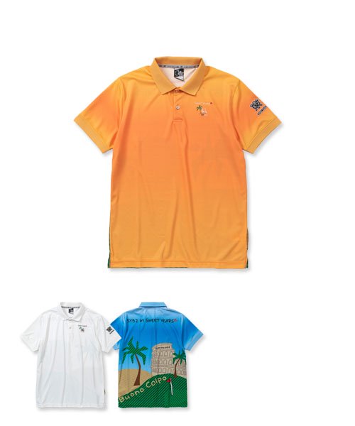 <img class='new_mark_img1' src='https://img.shop-pro.jp/img/new/icons20.gif' style='border:none;display:inline;margin:0px;padding:0px;width:auto;' />BACK GRAPHIC POLO｜MEN'S