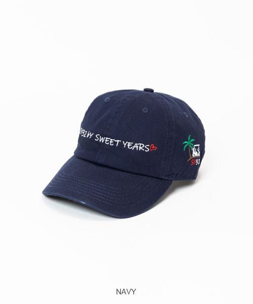 未使用　SY32 ゴルフ ツイルローキャップ SYG 23SUM50 ネイビー 30%OFF】6-PANEL LOW CAP - 【公式】SY32 by SWEET YEARS GOLF