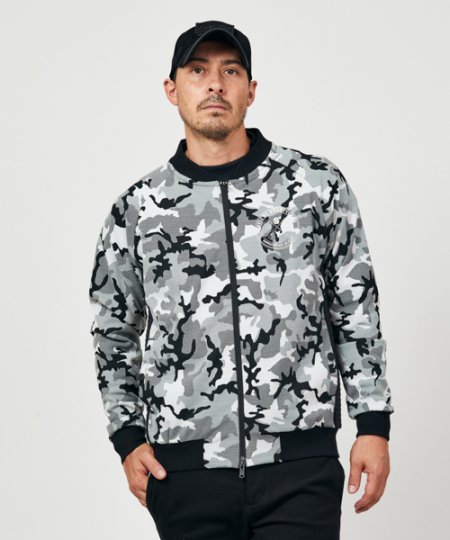 <img class='new_mark_img1' src='https://img.shop-pro.jp/img/new/icons20.gif' style='border:none;display:inline;margin:0px;padding:0px;width:auto;' />30%OFFCAMO JACQUARD ZIP SWEAT JKMEN'S