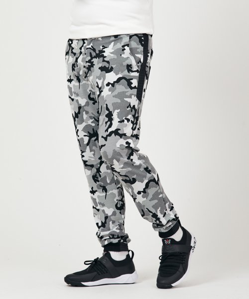 CAMO JACQUARD ZIP SWEAT PANTS｜MEN'S - 【公式】SY32 by SWEET YEARS