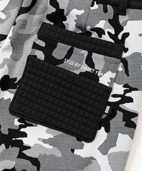 <img class='new_mark_img1' src='https://img.shop-pro.jp/img/new/icons20.gif' style='border:none;display:inline;margin:0px;padding:0px;width:auto;' />30%OFFCAMO JACQUARD ZIP SWEAT PANTSMEN'S