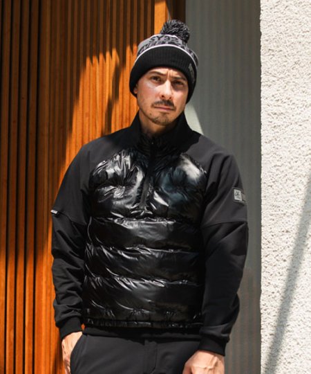 <img class='new_mark_img1' src='https://img.shop-pro.jp/img/new/icons20.gif' style='border:none;display:inline;margin:0px;padding:0px;width:auto;' />【30%OFF】EMB QUILT ZIP UP JK｜MEN'S