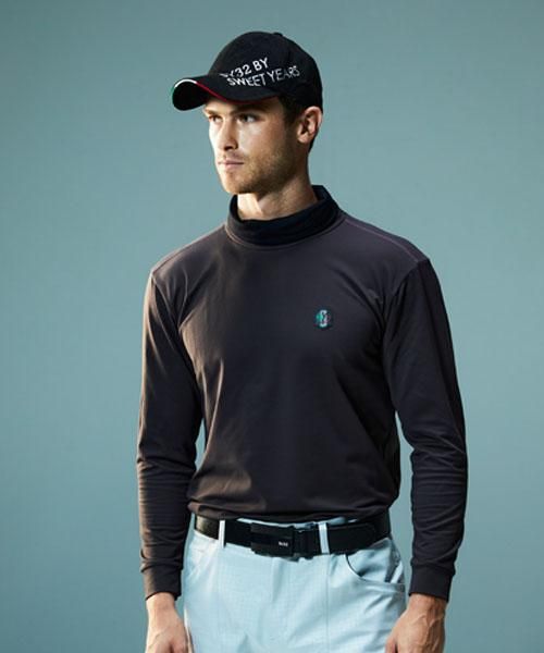 SY32 by SWEET YEARS GOLF メンズ ハイネックシャツ 長袖