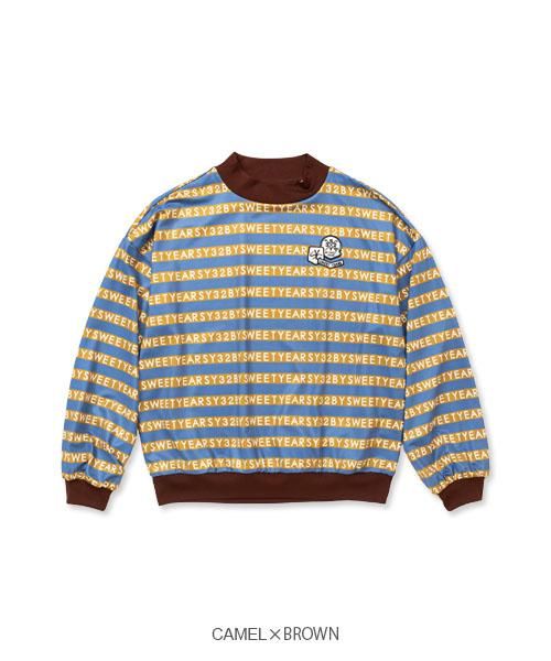 30%OFF】LOGO BORDER MOCK NECK SHIRTS｜WOMEN'S - 【公式】SY32