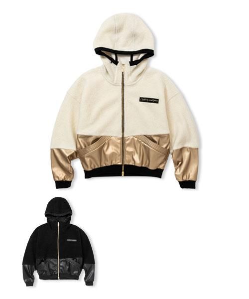 ◆レディースSY32◆フルアップブルゾン 30%OFF】FAKE LEATHER AND BOAFLEECE BLOUSON｜WOMEN'S - 【公式