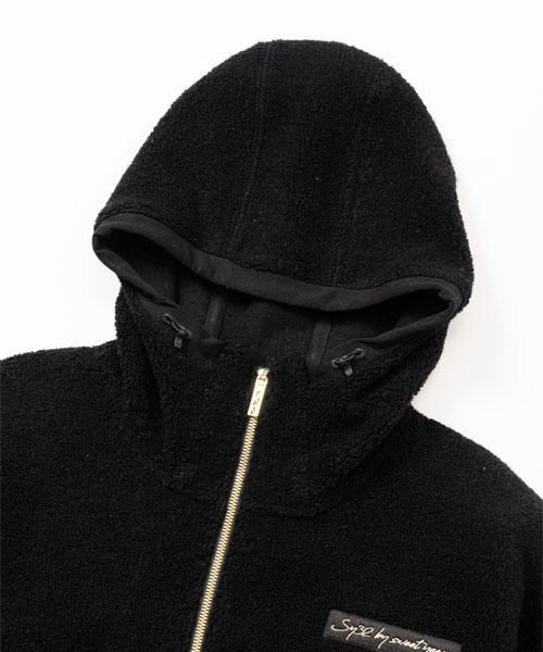30%OFF】FAKE LEATHER AND BOAFLEECE BLOUSON｜WOMEN'S - 【公式