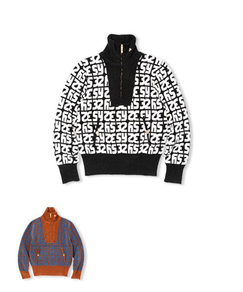 <img class='new_mark_img1' src='https://img.shop-pro.jp/img/new/icons20.gif' style='border:none;display:inline;margin:0px;padding:0px;width:auto;' />30%OFFSY LOGO KNIT ZIP UP SWEATERWOMEN'S