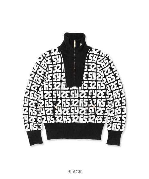 <img class='new_mark_img1' src='https://img.shop-pro.jp/img/new/icons20.gif' style='border:none;display:inline;margin:0px;padding:0px;width:auto;' />30%OFFSY LOGO KNIT ZIP UP SWEATERWOMEN'S