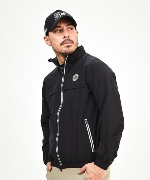 30%OFFBACK SILVER METALLIC PRINT ZIP JACKETMEN'S