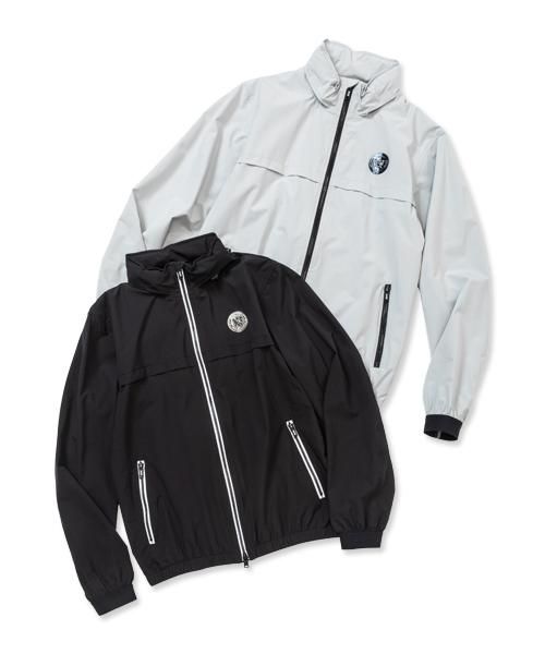 30%OFFBACK SILVER METALLIC PRINT ZIP JACKETMEN'S