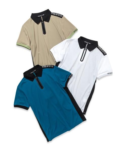 30%OFF】LASER ZIP UP POLO｜MEN'S - 【公式】SY32 by SWEET