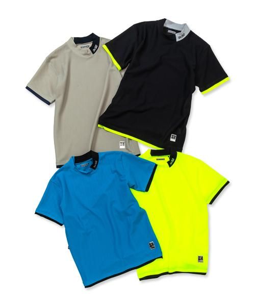 30%OFFSTRETCH DIMPLE TRICOT MOCKMEN'S