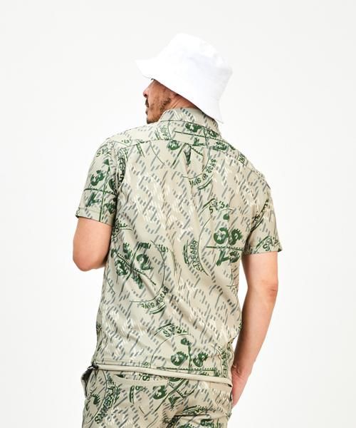 RECYCLE BIG CROSS GRAPHIC KANOKO POLO｜MEN'S - 【公式】SY32
