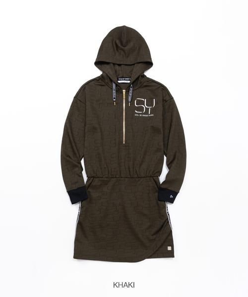 <img class='new_mark_img1' src='https://img.shop-pro.jp/img/new/icons20.gif' style='border:none;display:inline;margin:0px;padding:0px;width:auto;' />30%OFFSYG JQ INTERLOCK HOOD ONE-PIECEWOMEN'S