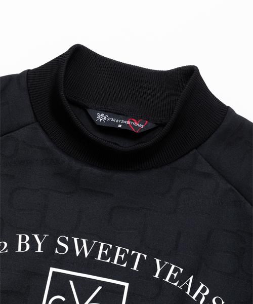 SY32 ゴルフモックネック　長袖JQ INTERLOCK L/S SHIRTS ロングスリーブモックネック SY32 ゴルフ ゴルフウェア メンズ