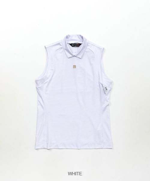 <img class='new_mark_img1' src='https://img.shop-pro.jp/img/new/icons20.gif' style='border:none;display:inline;margin:0px;padding:0px;width:auto;' />30%OFFRECYCLE JQ PIN BORDER NO SLEEVE POLOWOMEN'S