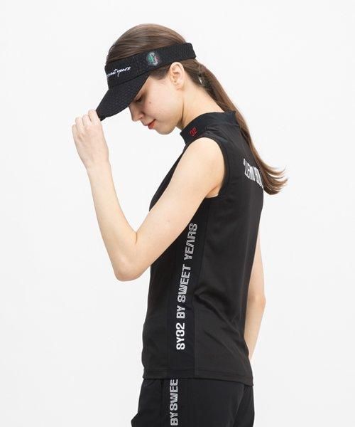 未使用　SY32 スウィートイヤーズ SYG-23S08W STRETCH LONG SLEEVE MOCK SHIRTS ロングスリーブ モックネックシャツ ホワイト SY32 by SWEET YEARS 半袖 モックネックシャツ 3Dフェイスバック