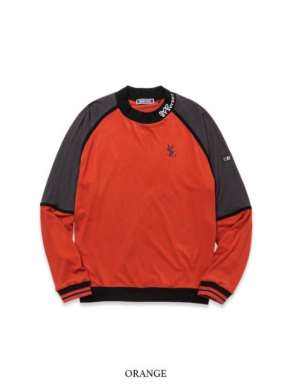 【sakura】  ゴルフ セーター LL SAKURA WARM COL PANEL MOCK｜MEN'S - 【公式】SY32 by SWEET YEARS