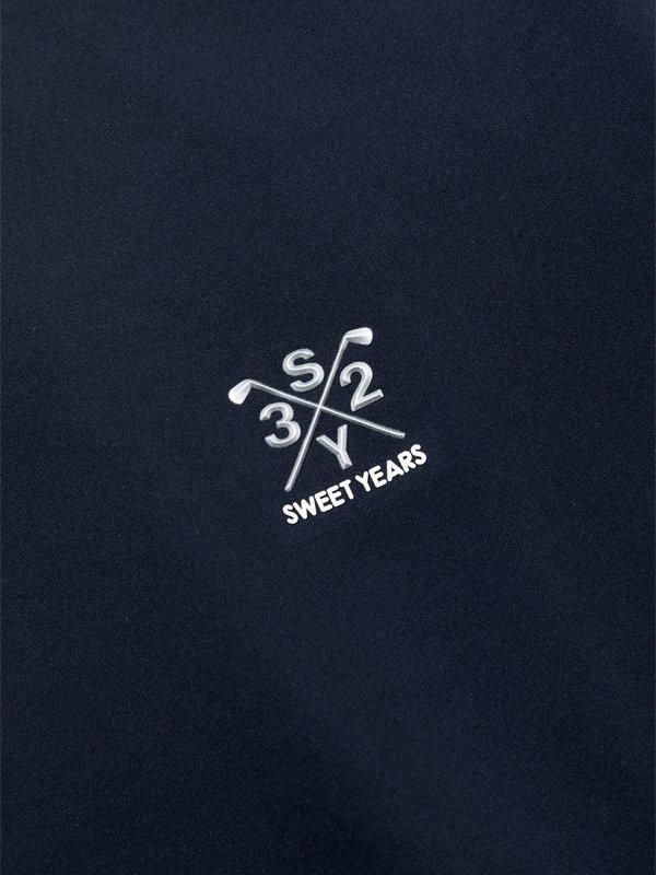 STRETCH SYG LOGO MOCK｜MEN'S - 【公式】SY32 by SWEET YEARS GOLF