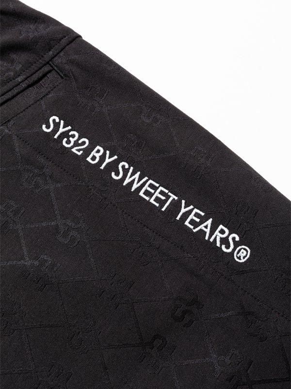 SYG JACQUARD STRETCH WOVEN PANTSMEN'S