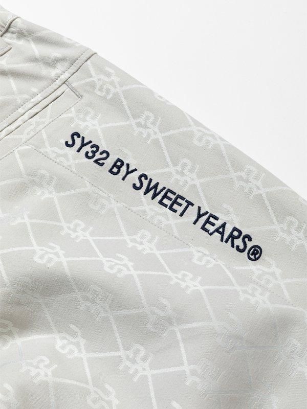 SY32グレー　LサイズJACQUARD STRETCH WOVEN PANT SY32グレーLサイズJACQUARD STRETCH WOVEN PANT