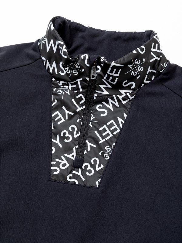 新品 SY32 GOLF NECK GRAPHIC HALF-ZIP MOCK NECK GRAPHIC HALF-ZIP MOCK｜MEN'S - 【公式】SY32 by SWEET
