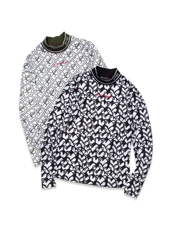 GRAPHIC MOCK NECK SHIRTSWOMEN'S