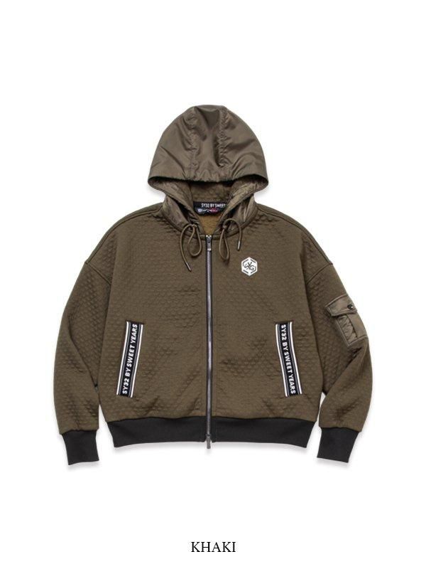 30%OFF】KNIT JACQUARD ZIP UP PARKA|WOMEN'S - 【公式】SY32 30%OFF】KNIT JACQUARD ZIP UP PARKA|WOMEN'S - 【公式】SY32