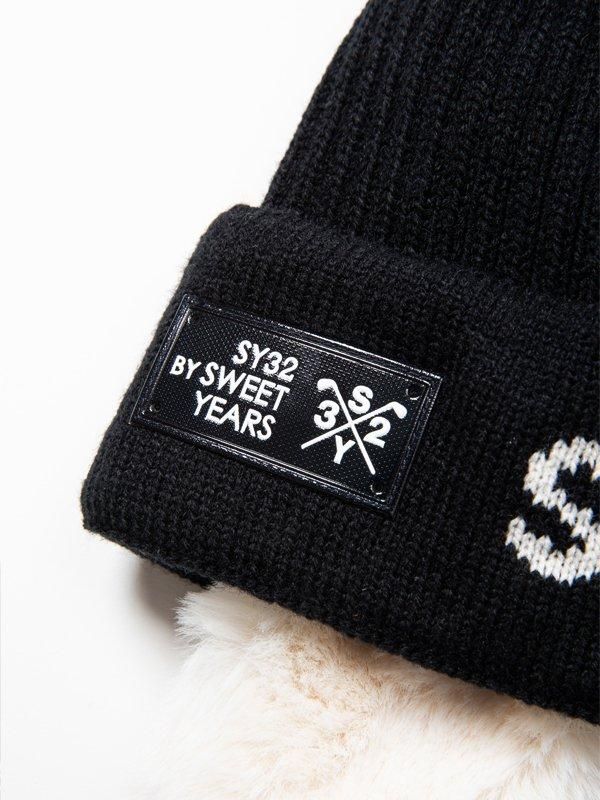 BONBON FLIGHT KNIT CAP 帽子　ニット帽　ブラック 30%OFF】BONBON FLIGHT KNIT CAP｜WOMEN'S - 【公式】SY32 by SWEET