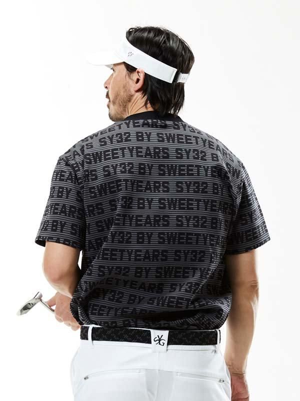 【新品未使用】Sy32 SYG JQ LOGO BORDER MOCK XL SYG JQ LOGO BORDER MOCK｜MEN'S - 【公式】SY32 by SWEET YEARS