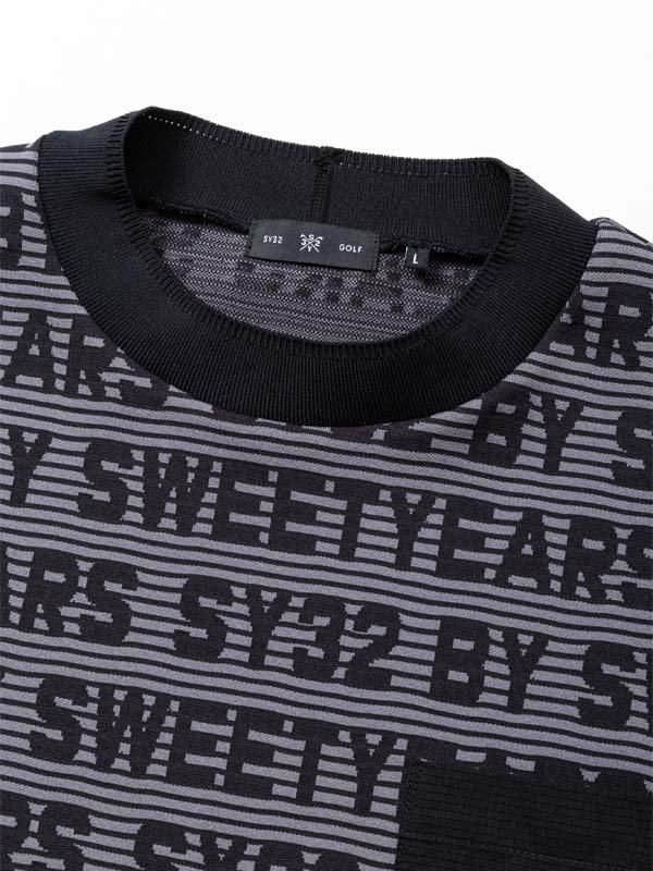 【新品未使用】Sy32 SYG JQ LOGO BORDER MOCK XL SYG JQ LOGO BORDER MOCK｜MEN'S - 【公式】SY32 by SWEET YEARS