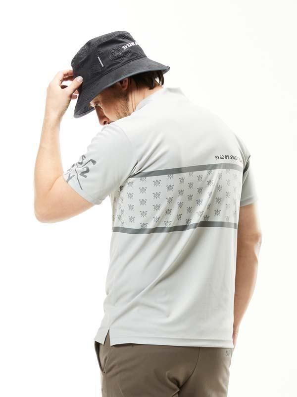 SY32 BY SWEET YEARS メンズゴルフウェア　M 30%OFF】GRAPHIC CROSS LOGO MOCK｜MEN'S - 【公式】SY32 by SWEET