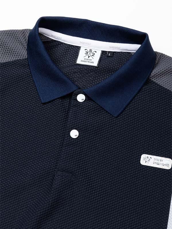 3D-FACE PANEL POLO｜MEN'S - 【公式】SY32 by SWEET YEARS GOLF