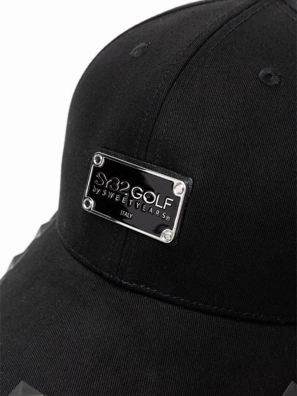 SY32 キャップ 32ck キャップ 3D LOGO TRUKER MESH CAP BLACK SY32 by SWEET YEARS
