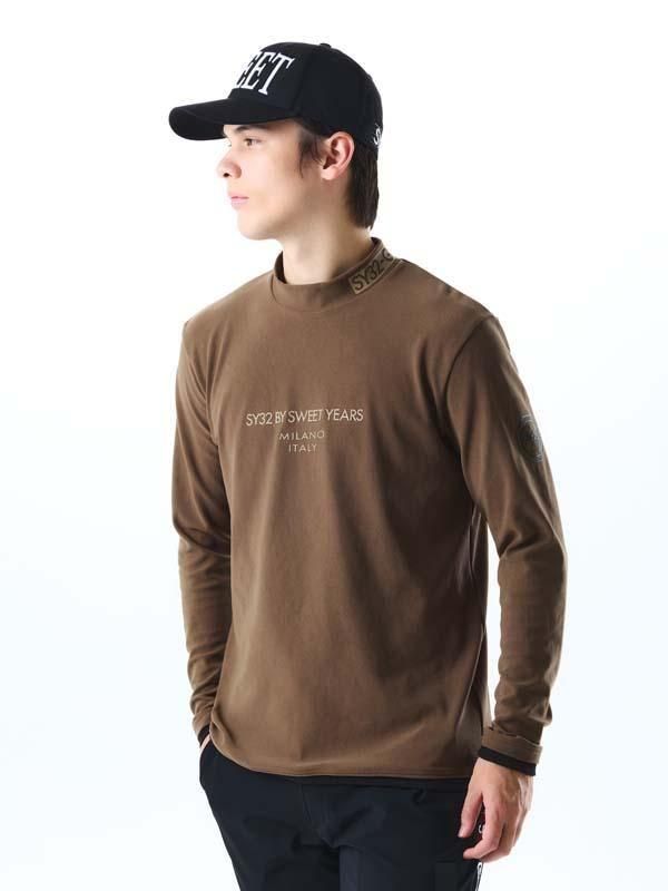 FLEECE MINI PILE MOCK NECK