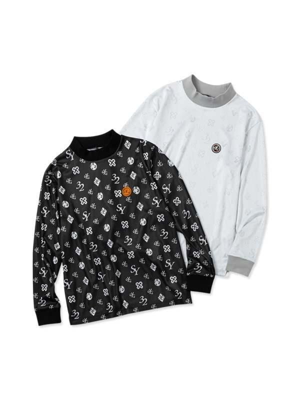 新品 SY32 GOLF NECK GRAPHIC HALF-ZIP MOCK NECK GRAPHIC HALF-ZIP MOCK｜MEN'S - 【公式】SY32 by SWEET