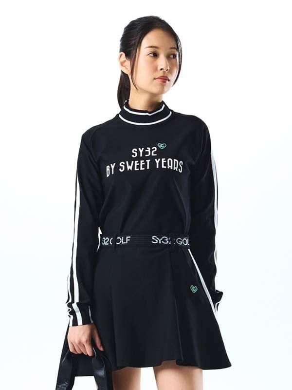 BLOCK JQ TRICOT L/S MOCK - 【公式】SY32 by SWEET YEARS GOLF