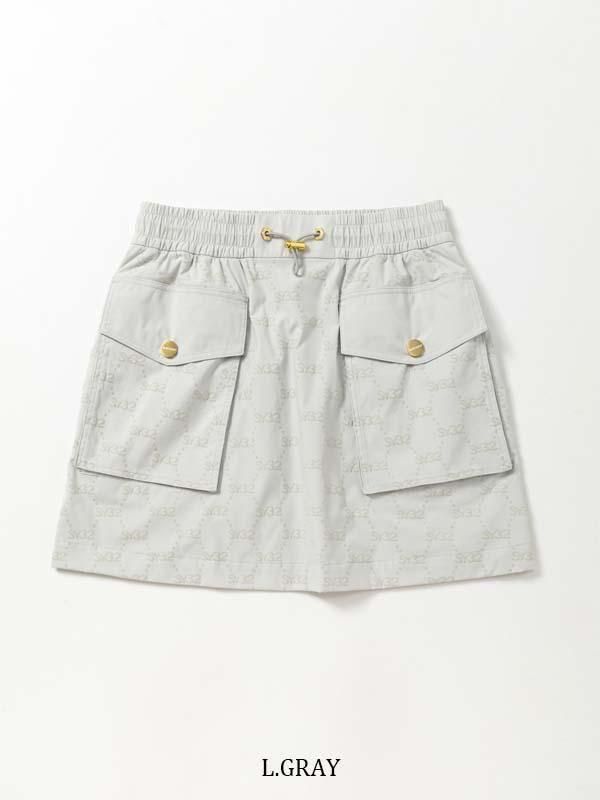 SYG FLOCKY STRETCH SKIRT - 【公式】SY32 by SWEET YEARS GOLF