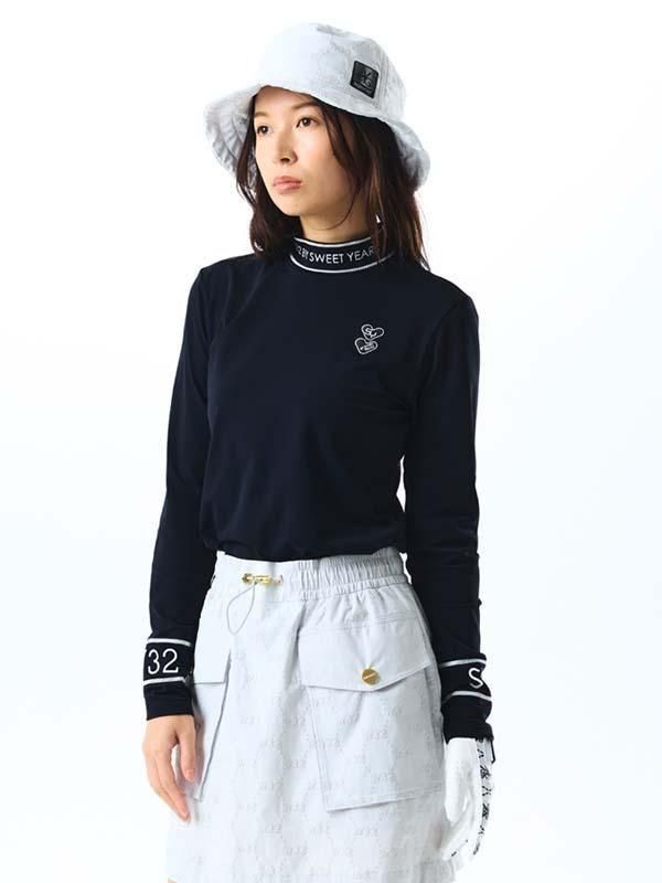 STRETCH FLEECE BACK ZIP L/S MOCK - 【公式】SY32 by SWEET