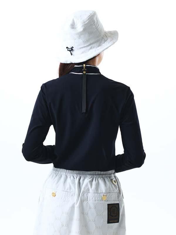新品☆【SY32 GOLF】 DIMPLE MESH ZIP UP MOCK SY32 BY SWEET YEARS - 新品☆【SY32 GOLF】 DIMPLE MESH ZIP UP