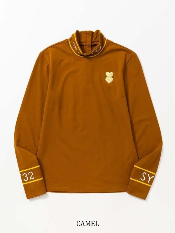新品☆【SY32 GOLF】 DIMPLE MESH ZIP UP MOCK SY32 BY SWEET YEARS - 新品☆【SY32 GOLF】 DIMPLE MESH ZIP UP
