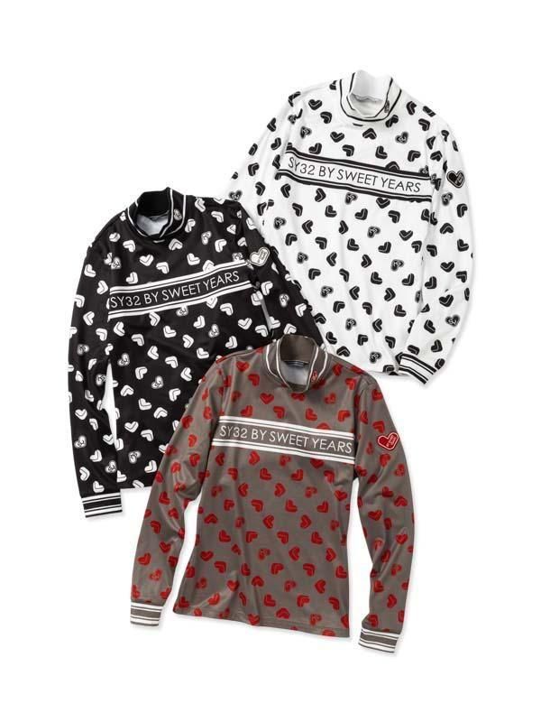 SWEET LOGO PRINTED L/S MOCK - 【公式】SY32 by SWEET YEARS