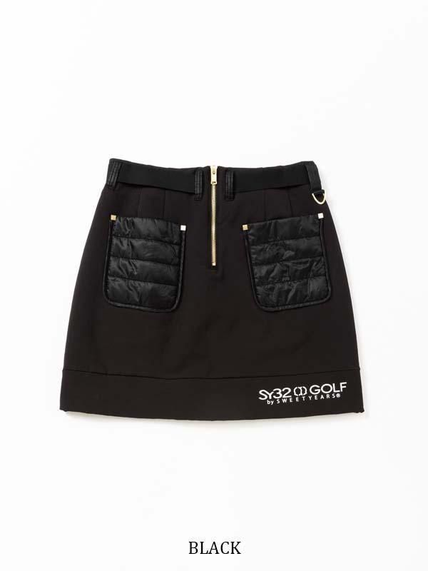 SY32 キルティングスコート　スカート SY32 キルティングスコート スカート