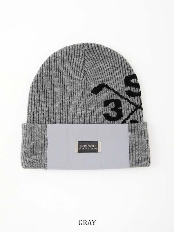 LOGO KNIT CAP - 【公式】SY32 by SWEET YEARS GOLF ONLINE
